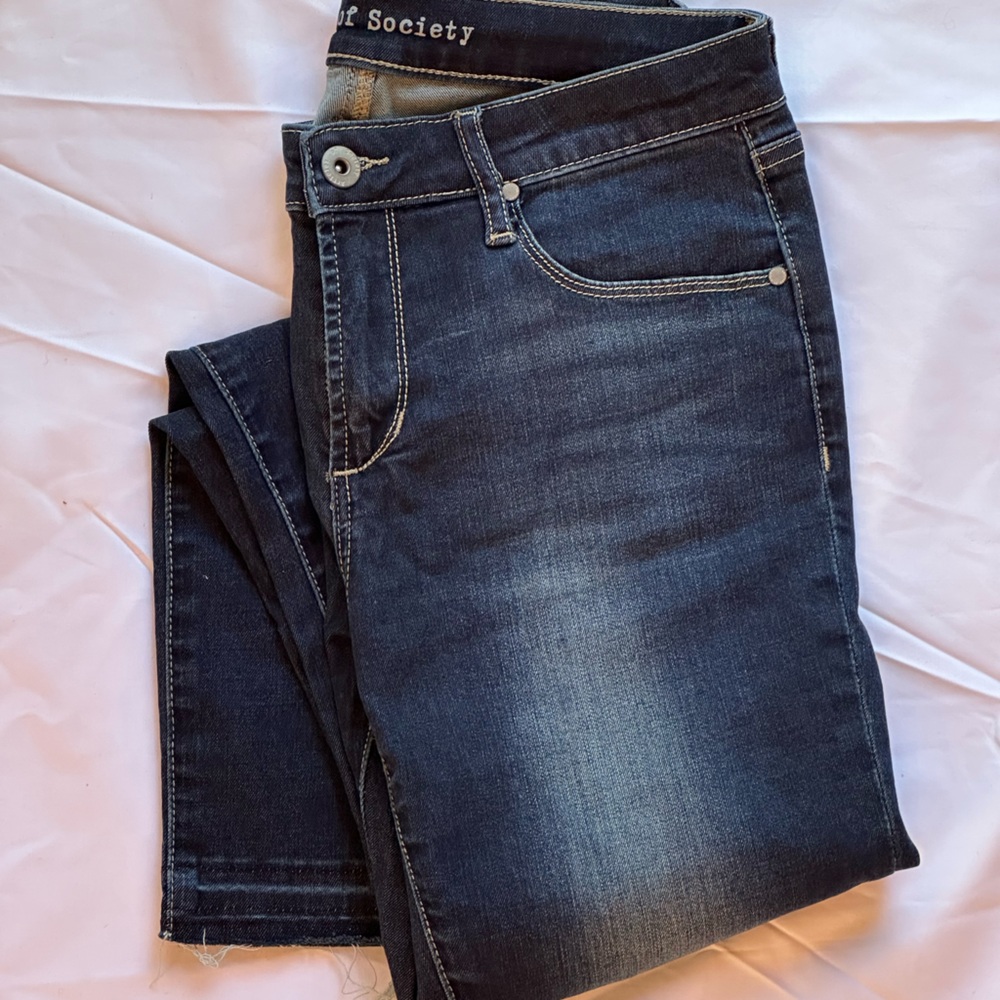 articles of society dark wash denim jeans - size 27